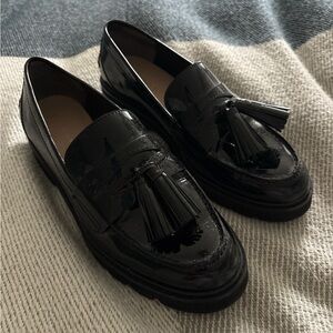Stewart Weitzman Women’s Black Loafers
